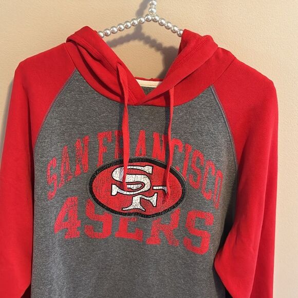 Fanatics Red and Gray San Francisco 49ers Men's Hoodie size large - Picture 2 of 6